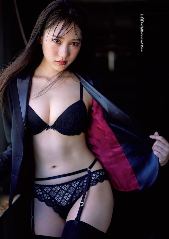sumire yokono nmb48 comeback weekly playboy gravure cover shoot sexy bikini swimwear