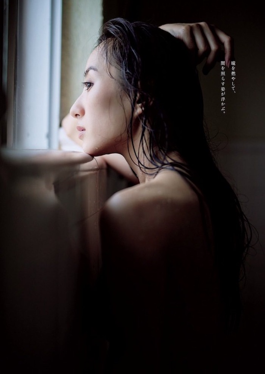 riho takada photo book comeback nude gravure picture sexy japanese gradol model