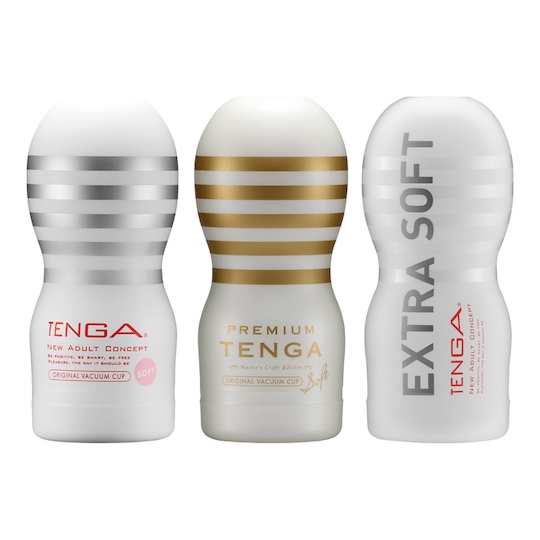 tenga cup soft masturbation toy set pack bundle