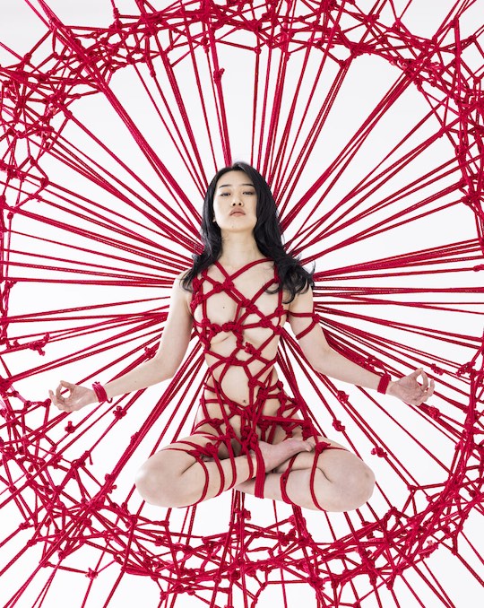 hajime kinoko japanese rope bondage artist shibari kinbaku