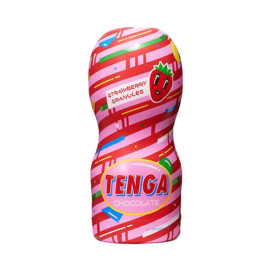 tenga chocolate 2023 cacao lemon strawberry granules cup japanese valentines gift adults