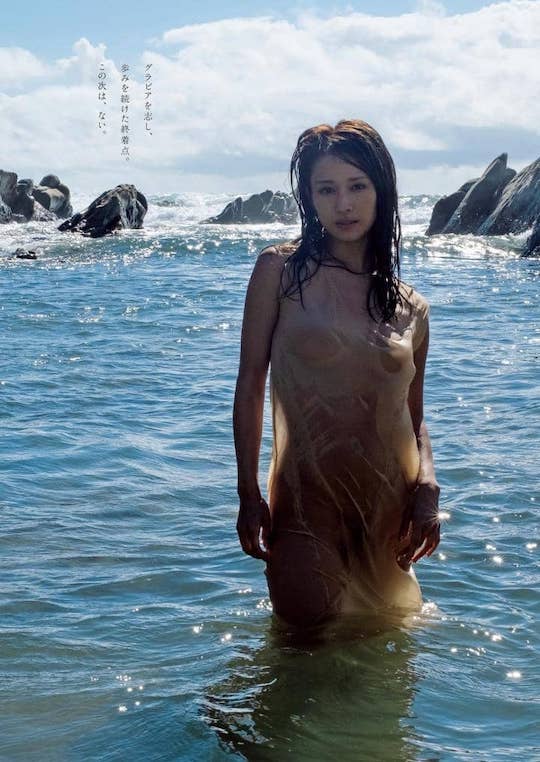 fumika second photo book hajime sawatari nude naked full frontal breasts butt ass body amazing gravure japanese model