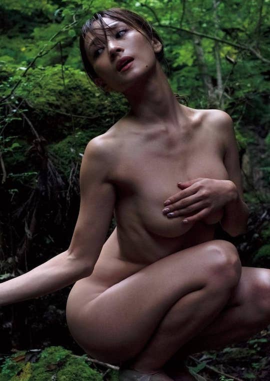 fumika second photo book hajime sawatari nude naked full frontal breasts butt ass body amazing gravure japanese model