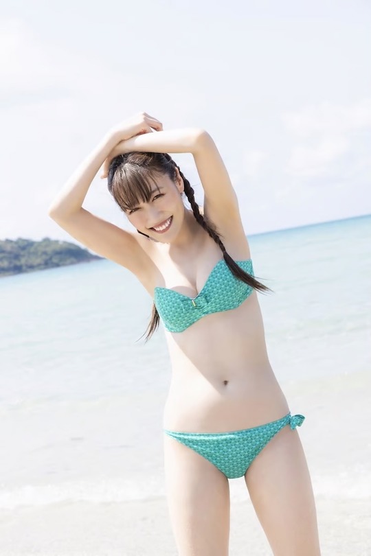 Momoiro Clover Z Reni Takagi first photo book sexy underwear swimwear shoot pictures