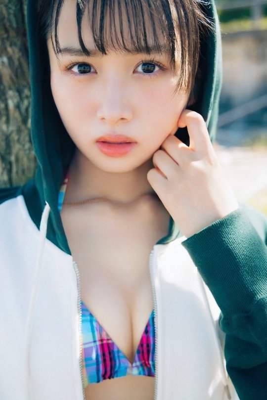 Hinano Kamimura Hinatazaka46 debut photo book sono mama de