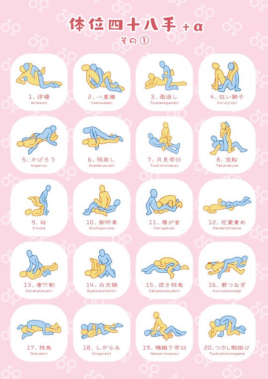 japanese sex positions bilingual guide illustrated