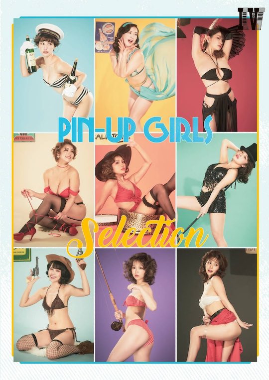 japanese pinup models vintage photography gravure gradol