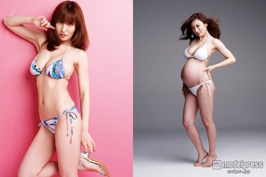 yoko kumada sexy gravure dvd hot body japanese woman model older forties mature jukujo pregnant
