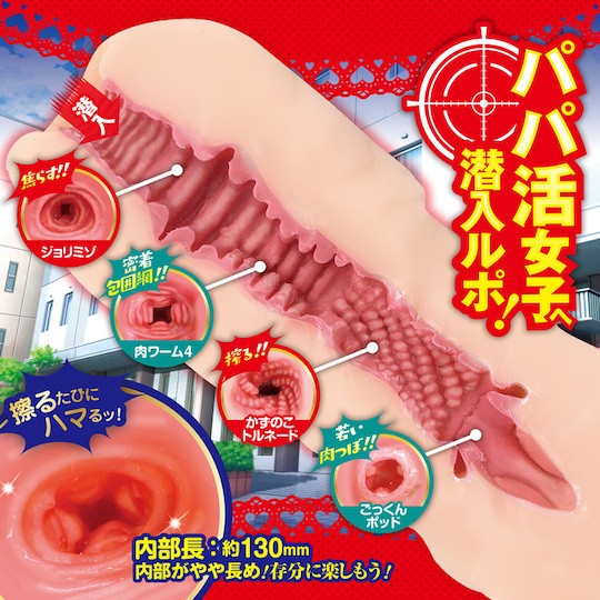 Papakatsu Young Girl Wants a Sugar Daddy Onahole Japanese masturbator toy