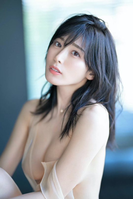 kiho kanematsu porn debut jav adult video 18gold muteki satomi kaneko akb48 music idol model japanese