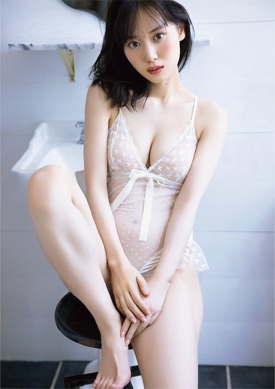 mizuki yamashita heroine photobook nogizaka46 graduation sexy pic