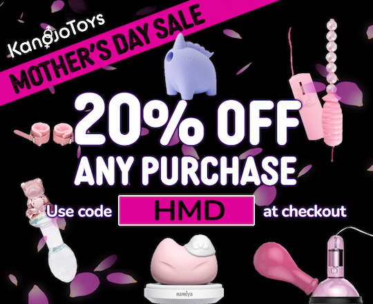 kanojo toys mothers day adult sex sale campaign discount 20%