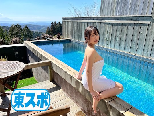 saya akane sauna idol model japanese gravure