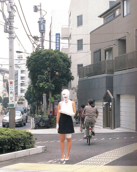 paranoid trauma medical fetish bandage injury subculture japan photobook erotic