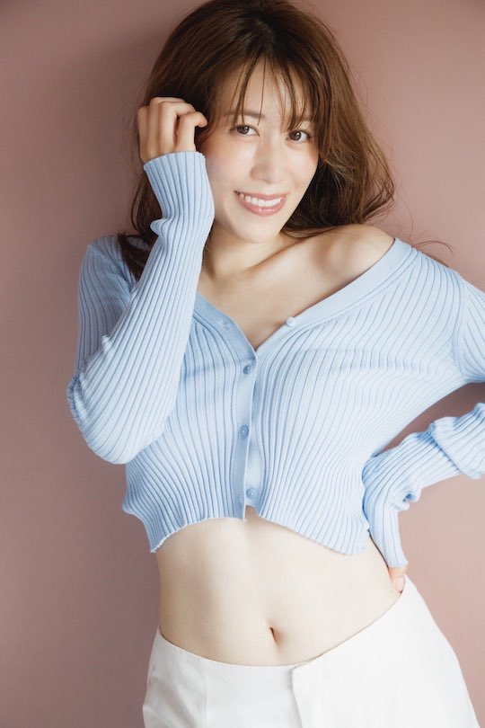 anna nakagawa nhk announcer gravure debut weekly playboy sexy photo