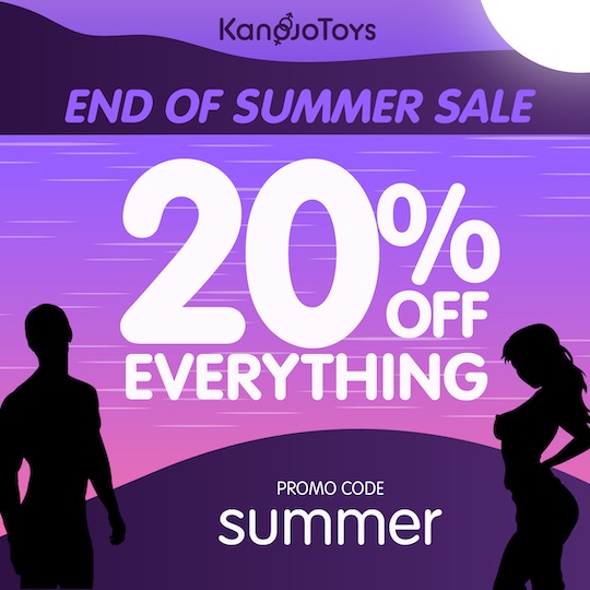 japanese adult sex toys end of summer sale discount campaign buy kanojo toys
