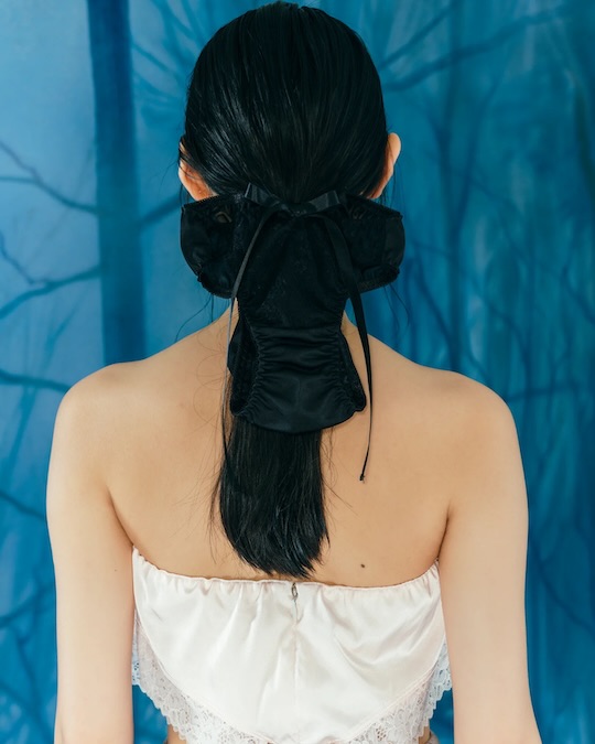 japan female panties panty ribbon bow hair accessory women fashion