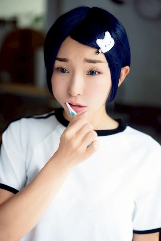 ai kago sumire tojo manga cosplay shoot heisei