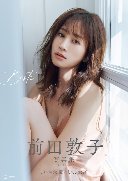 Atsuko Maeda Beste photo-book comeback semi-nude pic mature idol music Japanese