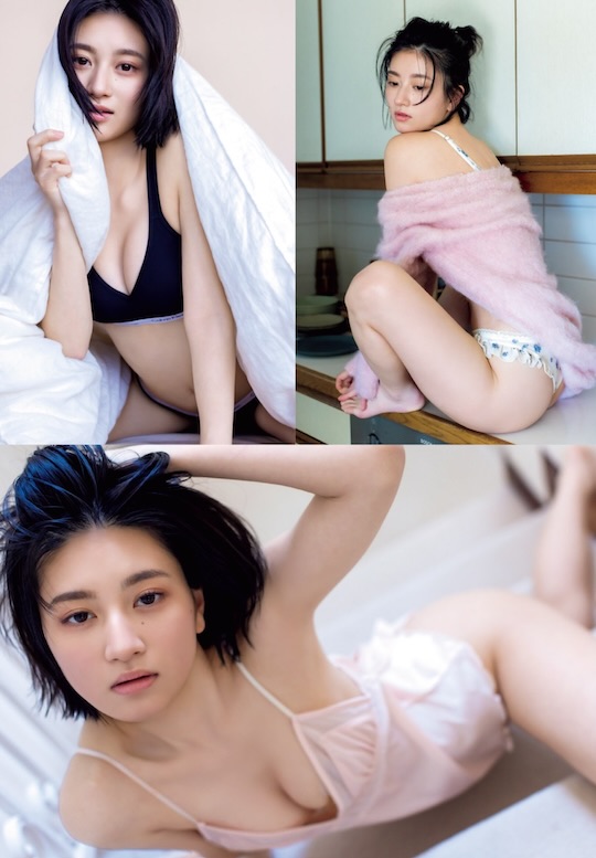 akari koda japanese gravure idol model actress sexy shoot flash