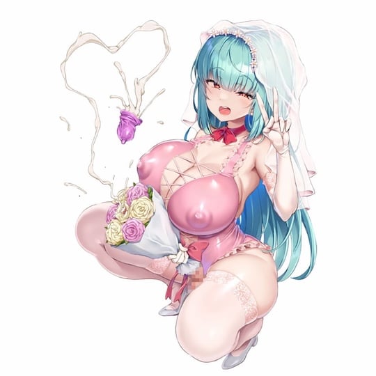 FutaDoll Futanari Wedding Tsukasa Futatama Japanese VTuber hermaphrodite fetish toy
