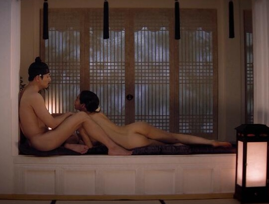 nana im jin-ah the scandal netflix korean show drama naked butt nude scene