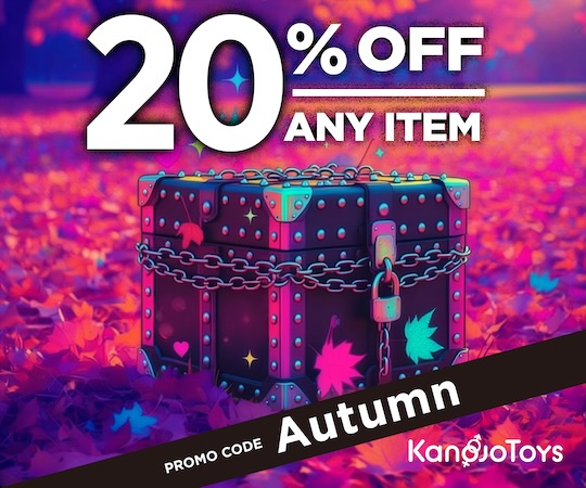 kanojo toys adult shop autumn fall sale 2026 20% off all orders