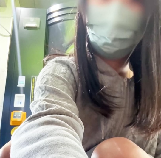 station booth sex porn content amateur workspace public indecency tokyo japan train